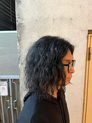 セミロング パーマ メンズ 🏆メンズヘア特化 🥇代表りんぺーのヘアスタイル