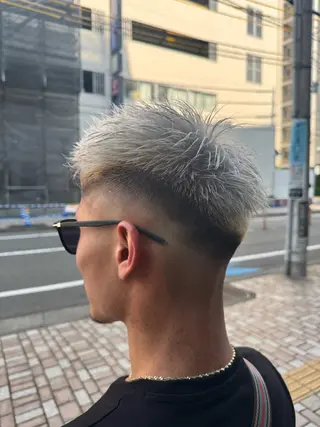 ショート カラー メンズ 🫧🧸カラーヘアメ 🫧MIO🧸🫧のヘアスタイル