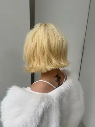 ミディアム ハイトーン/ブリーチ 🧁soraのヘアスタイル