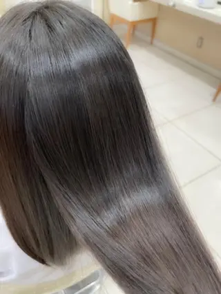 ロング パーマ 上村 夢斗のヘアスタイル