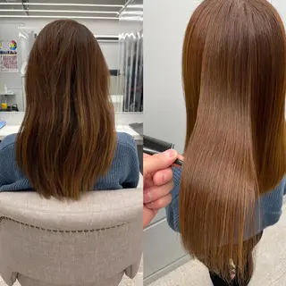 ロング 韓国風🤍 イワサキ　リコ🍒のヘアスタイル