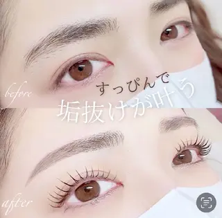 マツエク・マツパ アリュージョン アイの眉毛・アイブロウイメージ