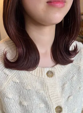 ミディアム カラー 勢力 星南のヘアスタイル