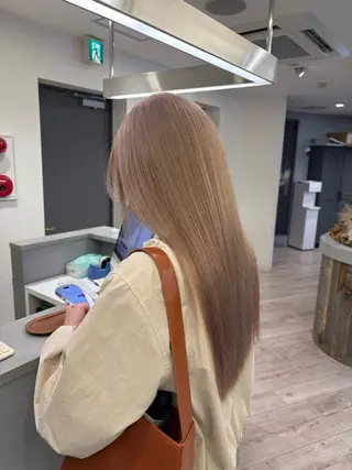 ロング ケアブリーチ🌟 ♢WATARU♢のヘアスタイル
