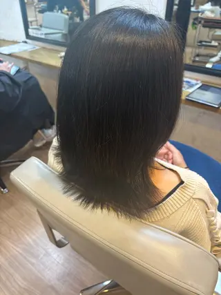 ミディアム 韓国ヘアー🇰🇷 MIWAのヘアスタイル
