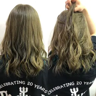ロング 吉田 典弘のヘアスタイル