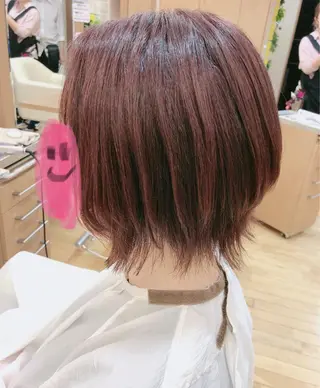 ミディアム 小鹿理紗 和光市のヘアスタイル