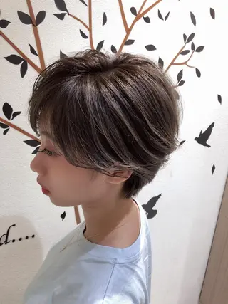 ショート パーマ 店長 後藤剛のヘアスタイル