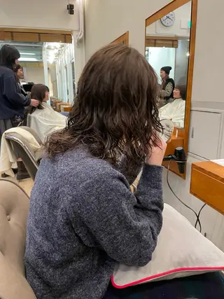 ミディアム 🍁ロングパーマドラ イパーマ🍁陸来のヘアスタイル