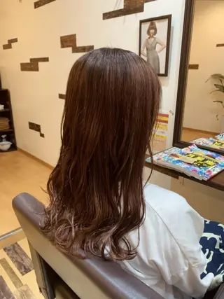 ロング カラー サトウ シューイチのヘアスタイル