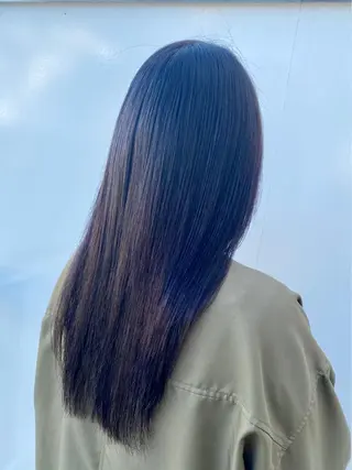 ロング カラー パーマ 大野 あさみのヘアスタイル