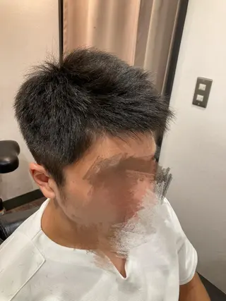 ショート メンズ 渋谷駅徒歩3分メンズ カット👦🏻うしだのヘアスタイル