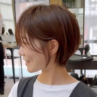 ショート カラー 似合わせショートカ ット/福岡/えりのヘアスタイル