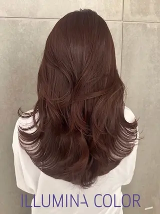 ロング カラー Glimpseあやね 🎀大濠/髪質改善のヘアスタイル