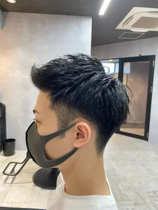 ショート 大阪メンズヘアのプロ 高橋 直希のヘアスタイル