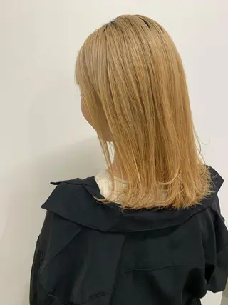ミディアム 肌に馴染むカラー 梅田・増田のヘアスタイル