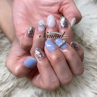 ネイル 小尾 栞のネイルデザイン