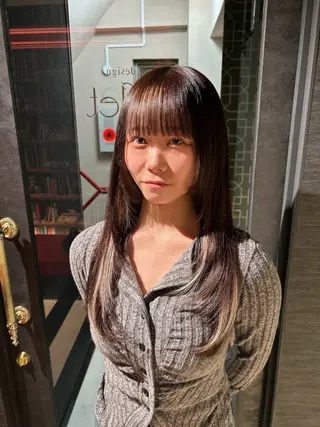 ロング 新宿プルエクステ 【tsubura】のヘアスタイル