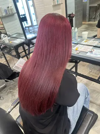 ロング カラー パーマ ヘアアレンジ メンズ 暖色💖ツヤ髪💖 masae🌼のヘアスタイル