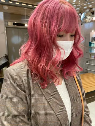 ミディアム カラー メンズ多数⚡ブリーチ 特化💚Acchonのヘアスタイル
