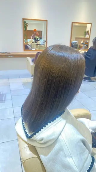 ミディアム preak megu☺︎︎︎︎のヘアスタイル