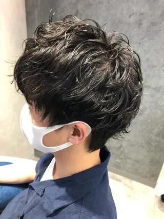 メンズ Noyヨシモト ヒロトのヘアスタイル