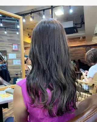 ロング カラー 川名 充✂️のヘアスタイル