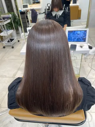 ロング 中顔面短縮 顔まわり新田大翔のヘアスタイル