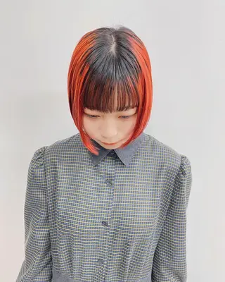 ショート カラー スギヤマ ショウゴのヘアスタイル