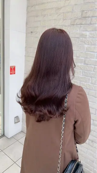 ロング 髪質改善 💠 韓国風うる艶/シオリのヘアスタイル