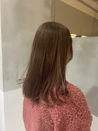 セミロング カラー ショートカット 🦎Raitoのヘアスタイル
