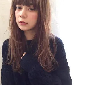 セミロング ロング 貫洞 大介のヘアスタイル