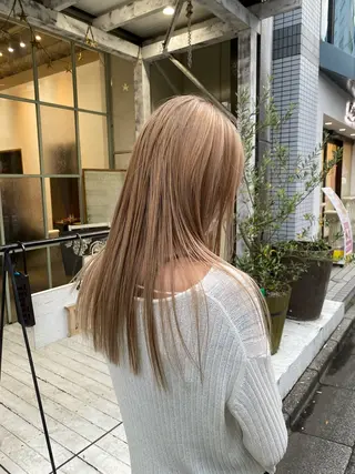 ロング カラー 入江 允のヘアスタイル