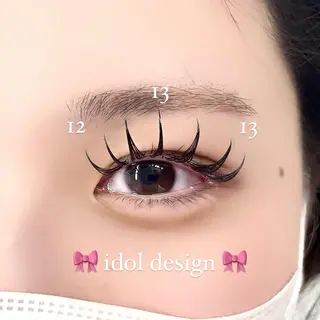 マツエク・マツパ ICY❁⃘eye aikaのマツエク・マツパデザイン