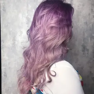 ロング カラー ヘアアレンジ Zina渋谷エリア マネージャShionのヘアスタイル