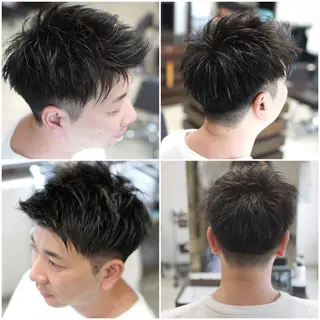 ショート メンズ 中島 剛のヘアスタイル