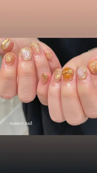 ネイル 淡色ネイル 🎀moeのネイルデザイン