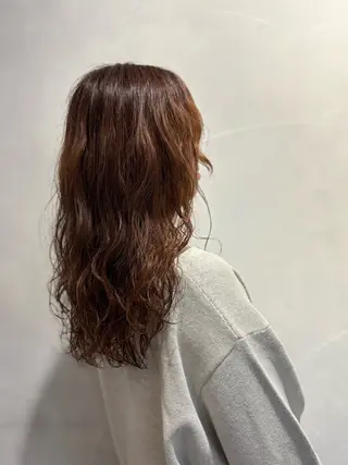 ロング パーマ たなかあゆ✨ショート カット特化渋谷のヘアスタイル