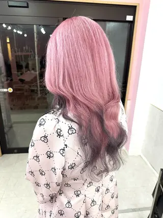 ロング カラー ブリーチ指名 No.1🦋KOKIのヘアスタイル