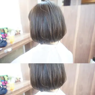 ショート カラー 🟦髪質改善6年 💊YAMAMOTOのヘアスタイル
