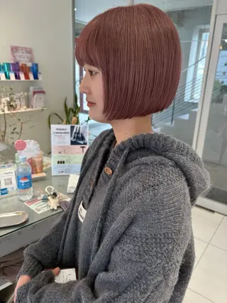 ショート カラー 浅野 匠のヘアスタイル