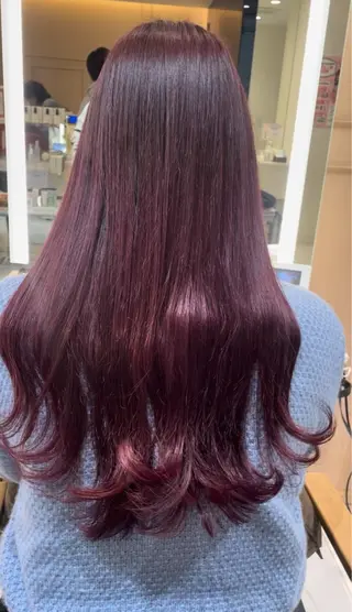 ロング カラー 🎀カットカラーモ デル募集/あゆり🎀のヘアスタイル