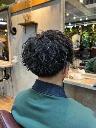 パーマ メンズ 高橋 竜也のヘアスタイル