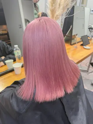 ミディアム 🧸🍯ダブルカラー モデルmio🍯🧸のヘアスタイル