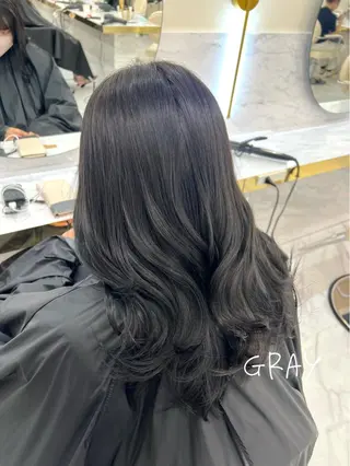 カラー ヘアアレンジ レイヤーカット🤍 RINAのヘアスタイル