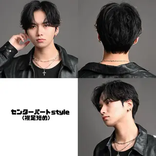 メンズ 🤍メンズ韓国ヘア HARUNA🖤のヘアスタイル