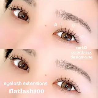 マツエク・マツパ Yuueye AMIのマツエク・マツパデザイン