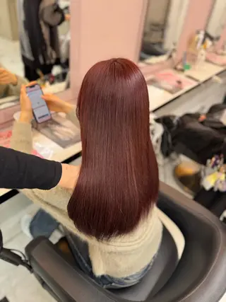 ロング ♥️韓国風透明感 暖色misa♥️のヘアスタイル