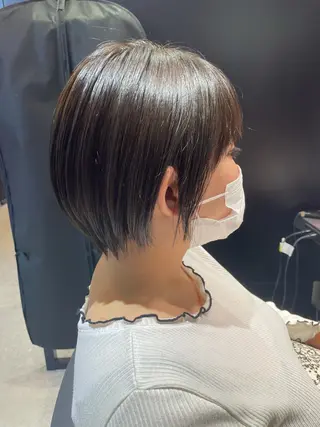 ショート カラー ショート/脱白髪染め ☆宇﨑悠実のヘアスタイル