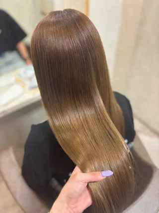 ロング カラー 韓国ヘア♡髪質改善♡ エクステ♡YUKIのヘアスタイル